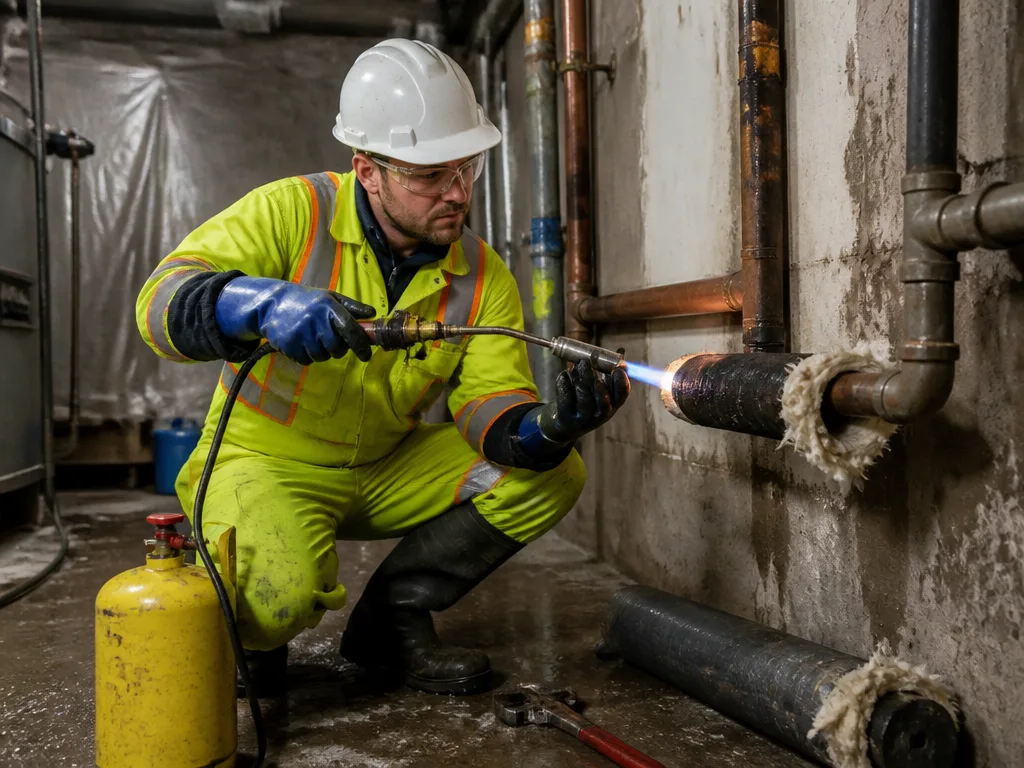 Frozen Pipe Repair