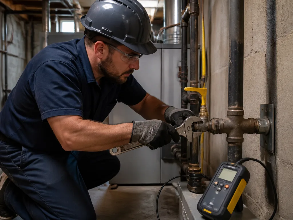 Gas Line Repair