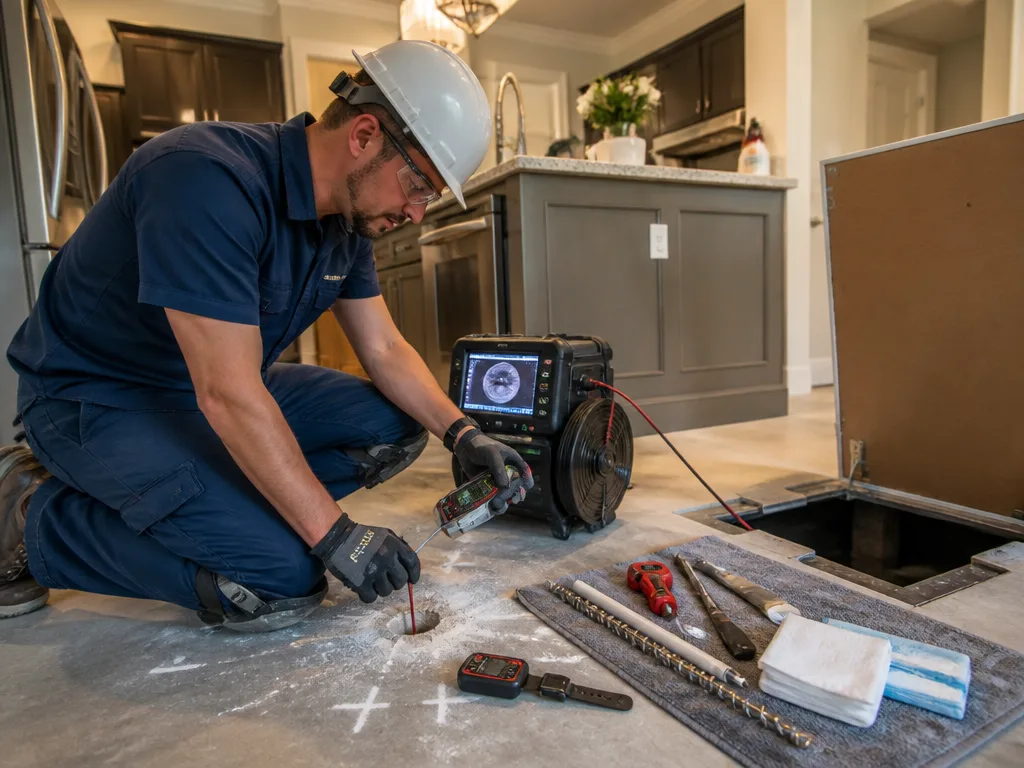 Slab Leak Repair